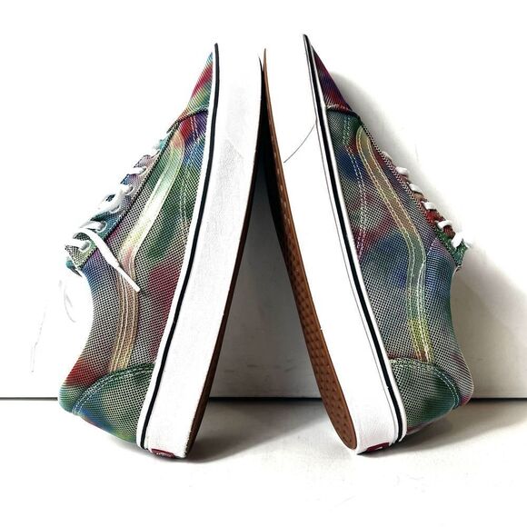 Vans ComfyCush Sneaker Mens 11.5 Multicolor Nylon Shoes Low Top Lace Up Women 13 - Picture 5 of 11